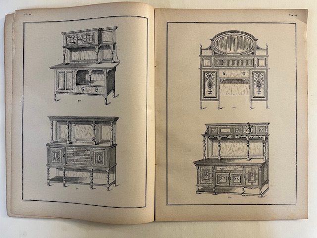 Album mobili di lusso e comuni Fratelli Norsa & C., Milano